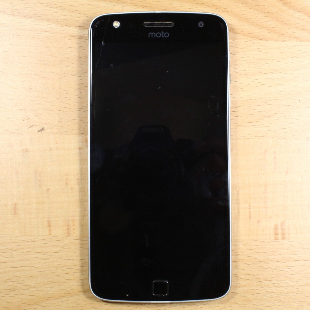 Motorola Moto Z Play Droid XT1635 Black Smartphone For Parts #472