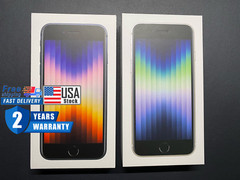 New Apple iPhone SE 2022 3rd Gen 5G 64GB 128GB 256GB US Unlocked iOS Smartphone