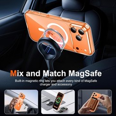Magnetic for Iphone 17 Pro Max Case [Compatible with Magsafe] Translucent Matte