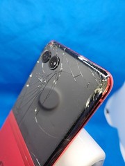 Motorola Razr+ 2023 256GB Red XT2321-3 – T-Mobile – Back Glass Crack