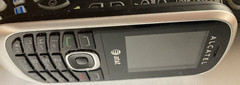 Alcatel – Silver on black (AT&T) Cellular Phone