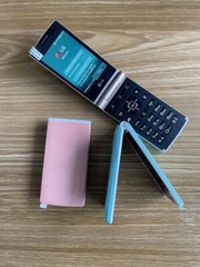 LG Wine Smart D486 4GB ROM 3.5″ Android Flip Keyboard 4G LTE Unlocked Smartphone
