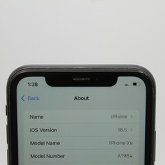 Apple iPhone XR A1984 128GB Good Condition | Black | UNLOCKED