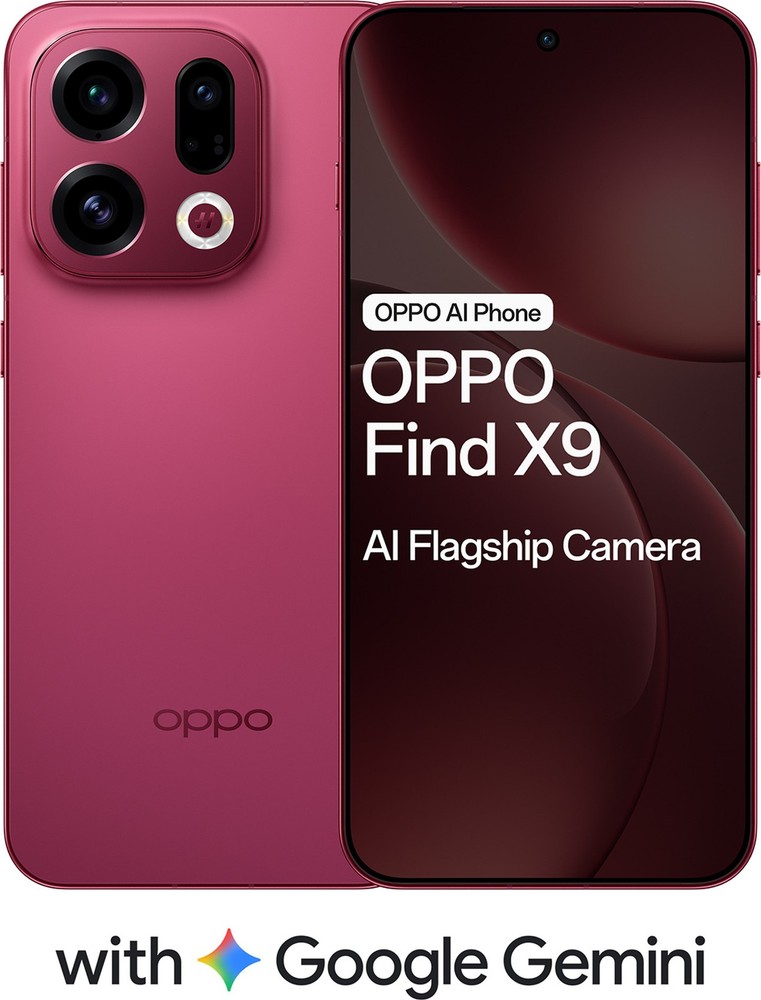 OPPO Find X9 | 256GB | 12GB RAM | Velvet Red | Global Version Unlocked NFC