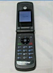 Motorola W series W260g Cellular Flip Phone Black ( TracFone )