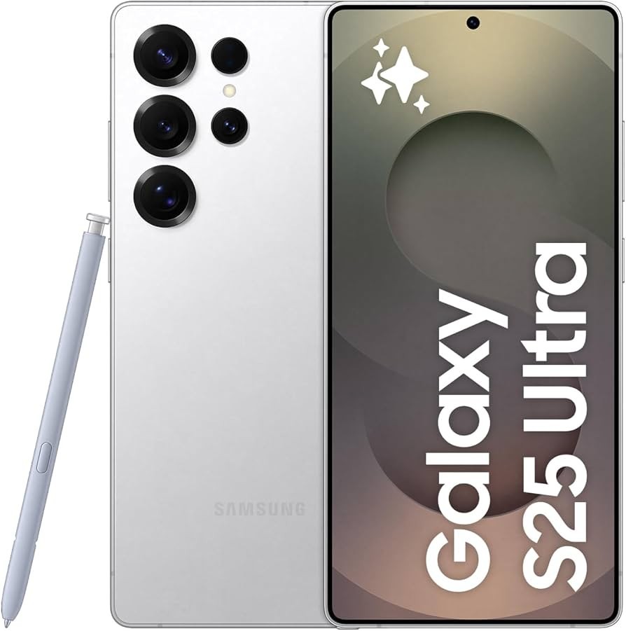 ✅ Samsung Galaxy S25 Ultra SM-S938B / DS – 256GB – Titanium Whitesilver Unlocked