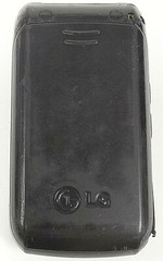 LG 600G / 600GB – Black and Silver ( TracFone ) Cellular Flip Phone