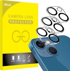 6.1-Inch & 5.4-Inch Camera Lens Protector, 9H Tempered Glass, 3-Pack