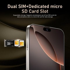 Unlocked Cell Phone G15 Pro Max 128GB+4GB Dual Sim Android Smartphone 5000mAh