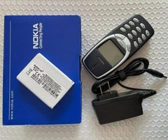 Unlocked Nokia 3310 Blue 2G GSM 900/1800 Good Quality Cellular Phone