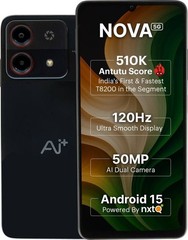 Ai+ Nova 5G (Black, 128 GB 6GB RAM) T8200 Processor 6.745 inch Global Version.