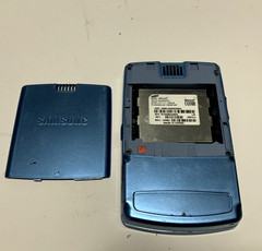 Vintage Samsung Propel (SGH-A767) Blue Untested