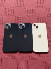3 Lot Apple iPhone 14, iPhone 13 Unlocked, Remote Management *Read Description*