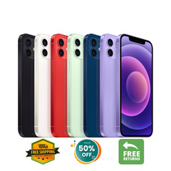 Apple iPhone 12 64GB Unlocked T-Mobile – Blue Green White Black 5G