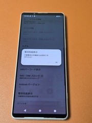 Sony Xperia 1 IV SO-51C 256GB White SIM Free Unlocked Good Battery Used Japan