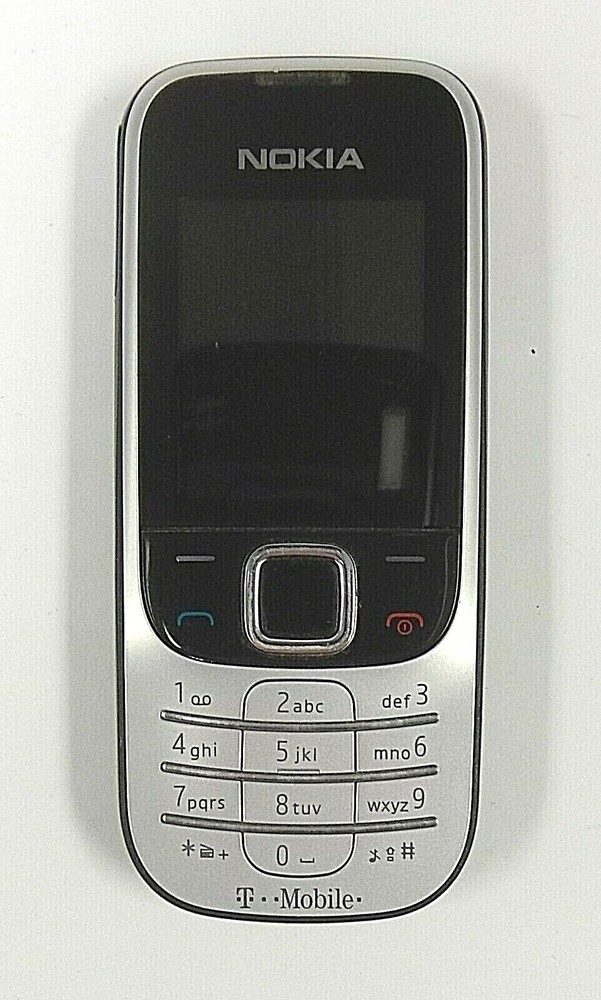 Nokia Classic 2300 / 2330c-2b – Black and Silver ( T-Mobile ) Cellular Phone