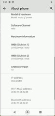 Motorola Moto g7 (Marine Blue), 4G, Dual NanoSIM, 4GB RAM/64GB Storage, 12MP