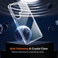Clear 3-in-1 Case for Samsung Galaxy S26 Ultra 6.9” + Tempered Glass Protectors