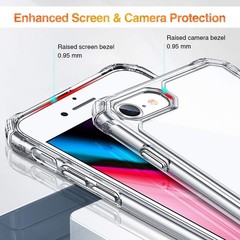 Clear Air Armor Case for iPhone SE (2022), SE (2020), and iPhone 8