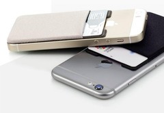 Basic Cell Phone Wallet Stick on, Card Holder for Back of iPhone Wallet Basic 2