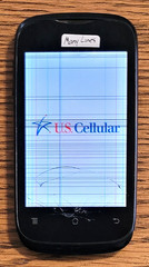 U.S. Cellular Ascend Y M866 – Black ( CDMA ) Rare Cellular Phone – READ