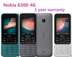 Nokia 6300 4G LTE 3 Colors Unlocked Dual SIM KaiOS classic cell Phone NEW