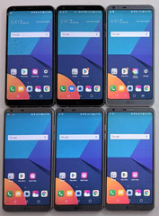 LOT OF 6 x UNLOCKED / T-MOBILE LG G6 32GB H872 4G LTE Android Smart Phones