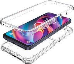 For TCL K32/K33 5G 2025 Phone Case with Tempered Glass Screen Protector,Slim Sof