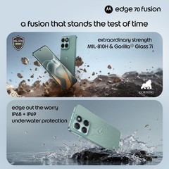 Motorola Edge 70 Fusion Factory Unlocked Dual SIM 12GB RAM 256GB Storage-Global