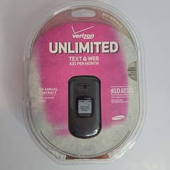 Samsung GUSTO 2 SCHU365HPP Gray Verizon Flip Phone – NEW/SEALED