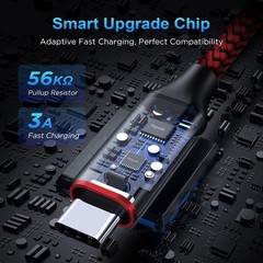 USB C Cable 2ft, 5-Pack USB to USB C Charger Cable, Fast Charging Cord Type C