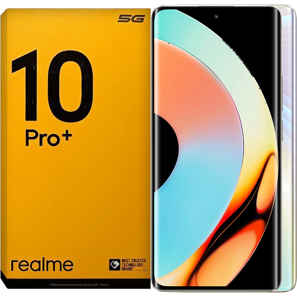 Realme 10 Pro+ 5G Hyperspace Gold 128GB + 8GB Dual-Sim Unlocked GSM NEW
