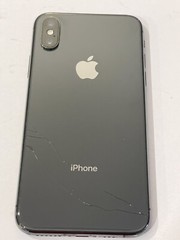 Apple iPhone X – 512GB – Black – Fully Functional, Cracked Screen