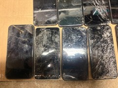 Lot Of 22 Smartphones Unknown Carriers Various Brands Samsung Apple IPhone AS IS