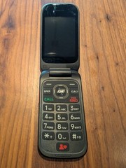Consumer Cellular Iris Flip SH3320 – 8GB – Black / Gray 4G LTE Tested & Clean Wi