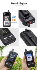 F80S 4G Android Smart Phone PTT Walkie Talkie Zello Bluetooth WIFI Radio 1GB+8GB