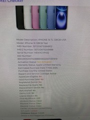 Apple iPhone 16 A3081 128GB Bundle | MYAW3LL/A | Teal | Verizon