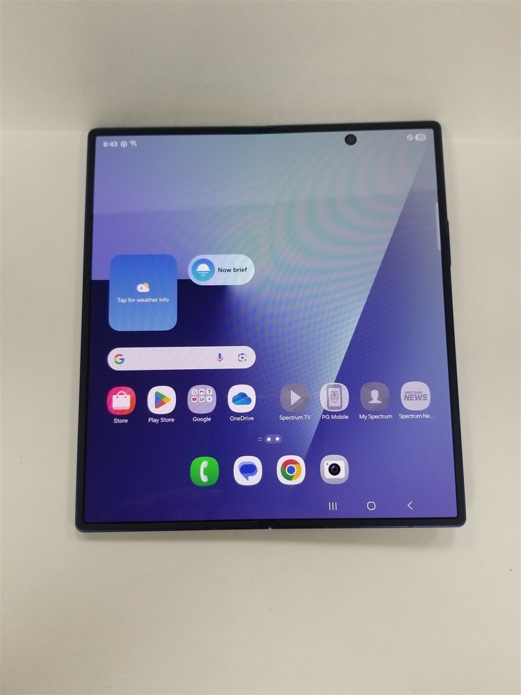 Samsung Galaxy Z Fold 7 256GB Blue SM-F966U (Spectrum) Fully Functional DV6999