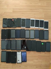 Lot of 35 Mixed Brand UNO/ BLU/ LG /Vortex and other for parts