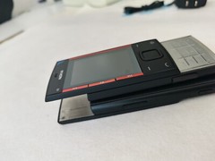 Nokia X3-00 Black on Red Unlocked X3-00 Slider GSM Cellphone