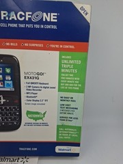 Motorola MOTOGO EX431G – Black ( TracFone ) Cellular Phone – NEW