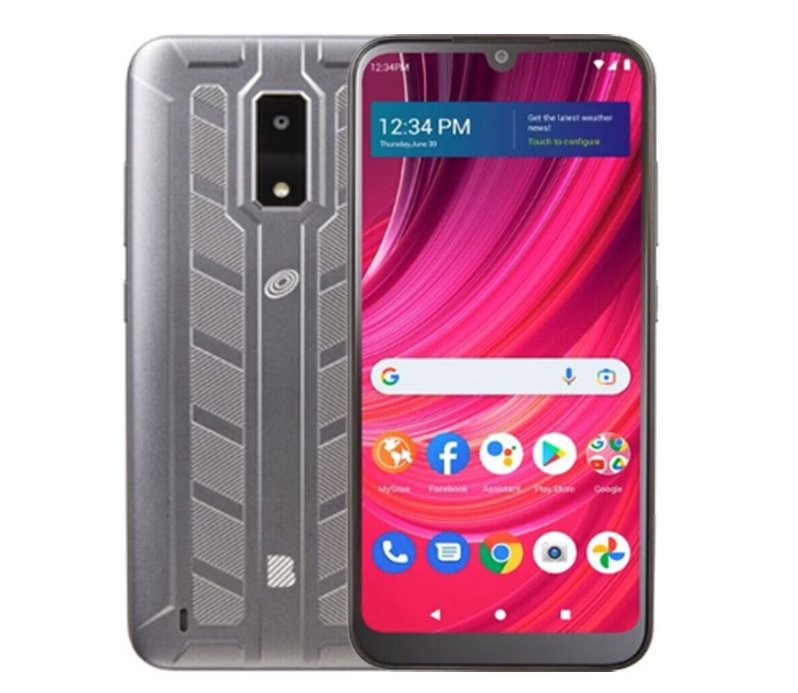 Blu View 4 B135DL 32GB Black Very Good Condition – Walmart Family Mobile Locked