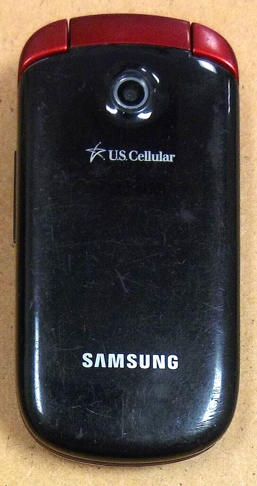Samsung Chrono 2 II SCH-R270 – Black and Red ( U.S. Cellular ) Very Rare Phone