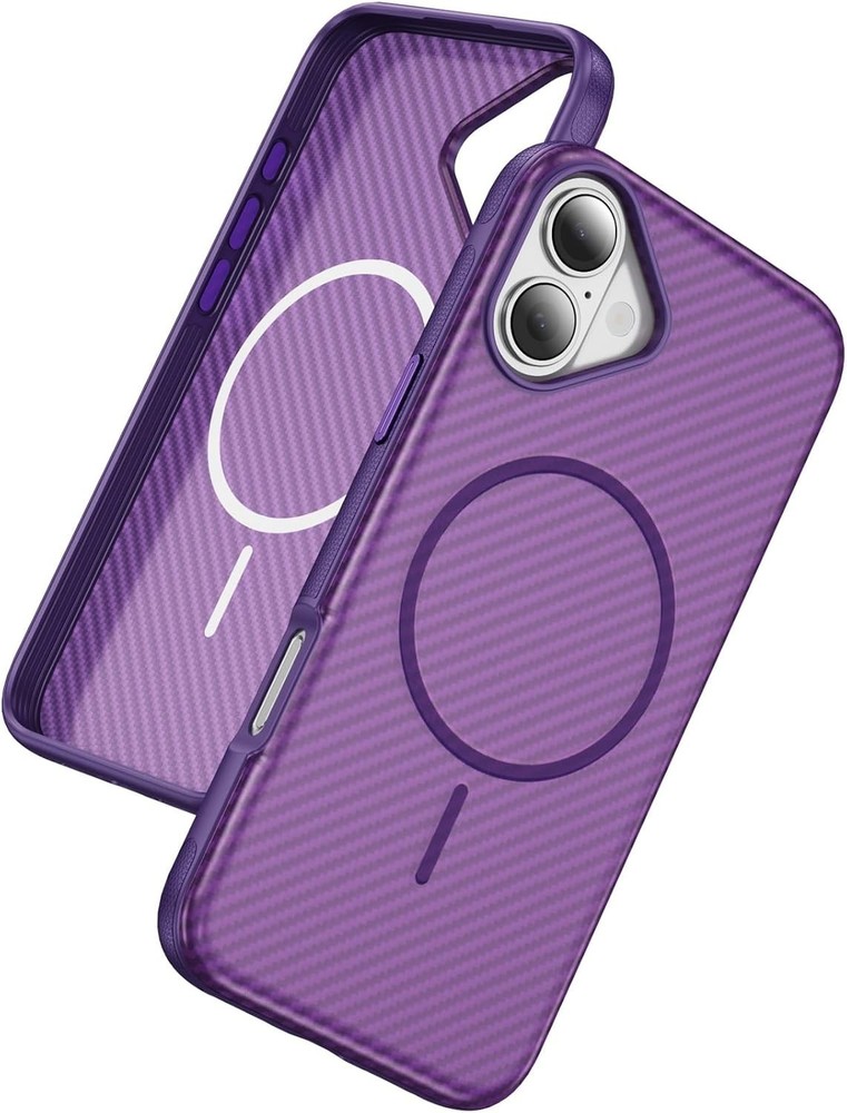 iPhone 17 Case 6.3″ Shockproof Protective Phone Cover Compatible with Mag Safe
