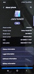 Samsung Galaxy Note 20 5G N981U GSM Unlocked 128GB Smartphone – Good Condition
