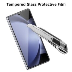 4+4 Pack Screen Protector & Camera Lens Protector for Samsung Galaxy Z Fold 5