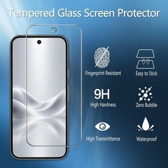 4in1 Screen Protector for Google Pixel 9 Pro Screen and Camera Lens Protector 9H