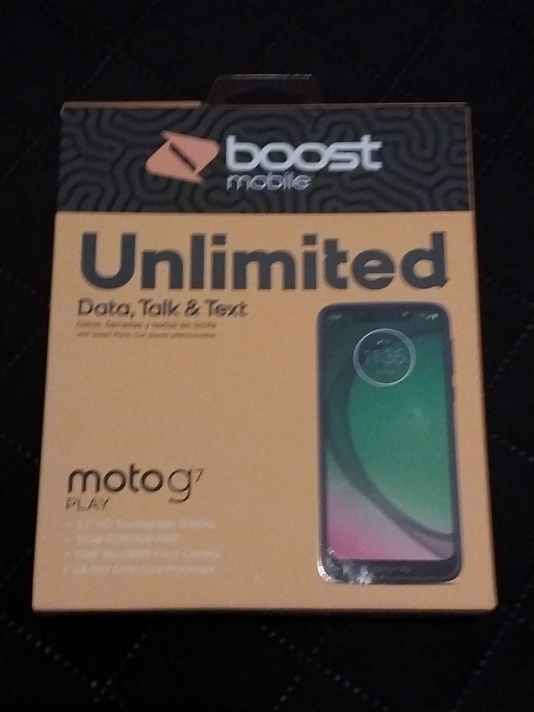 Motorola Moto G7 Play – 32GB – Boost Mobile Used