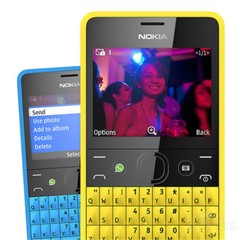 Original Unlocked Nokia Asha 210 GSM 2G Bluetooth WIFI 2-SIM Slots Mobile Phone