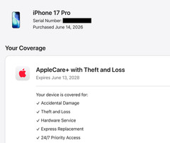 Apple iPhone 17 Pro 1TB Deep Blue (Unlocked / A3256) MG7U4LL/A AC+ Theft & Loss